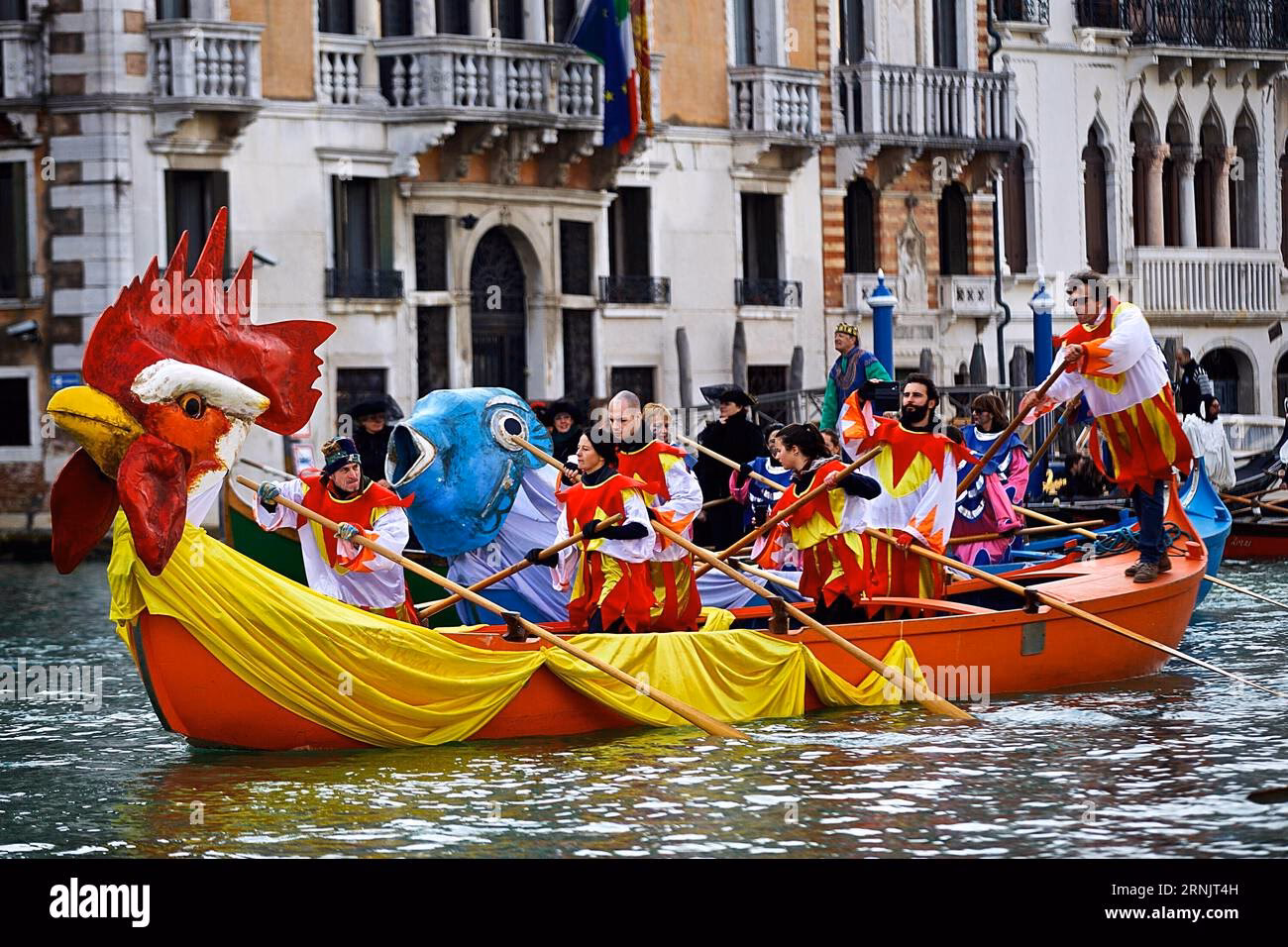 What is the main event of the Venice Carnival?