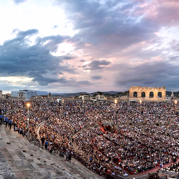 What happened in Verona Arena?