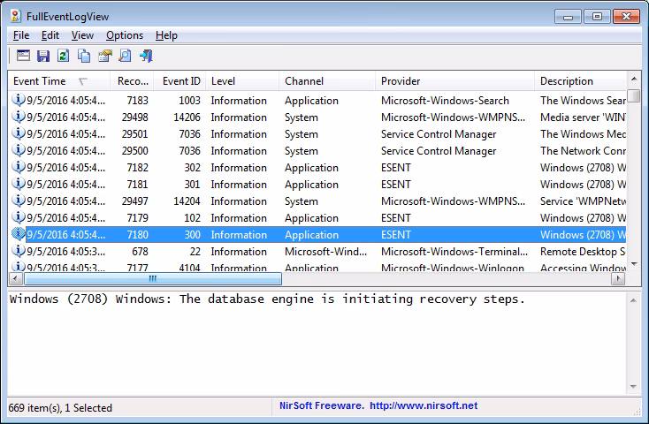 How to import Windows event logs?