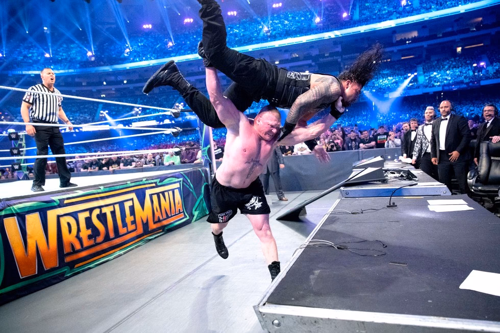 What is the main event at WrestleMania?